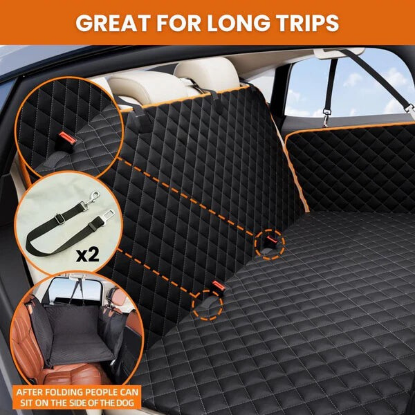 RuffBuddy™ – Hard-Bottom Car Seat Protector