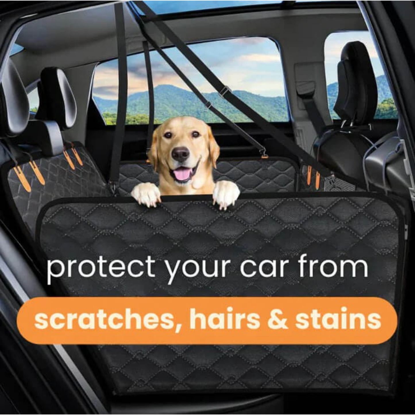 RuffBuddy™ – Hard-Bottom Car Seat Protector