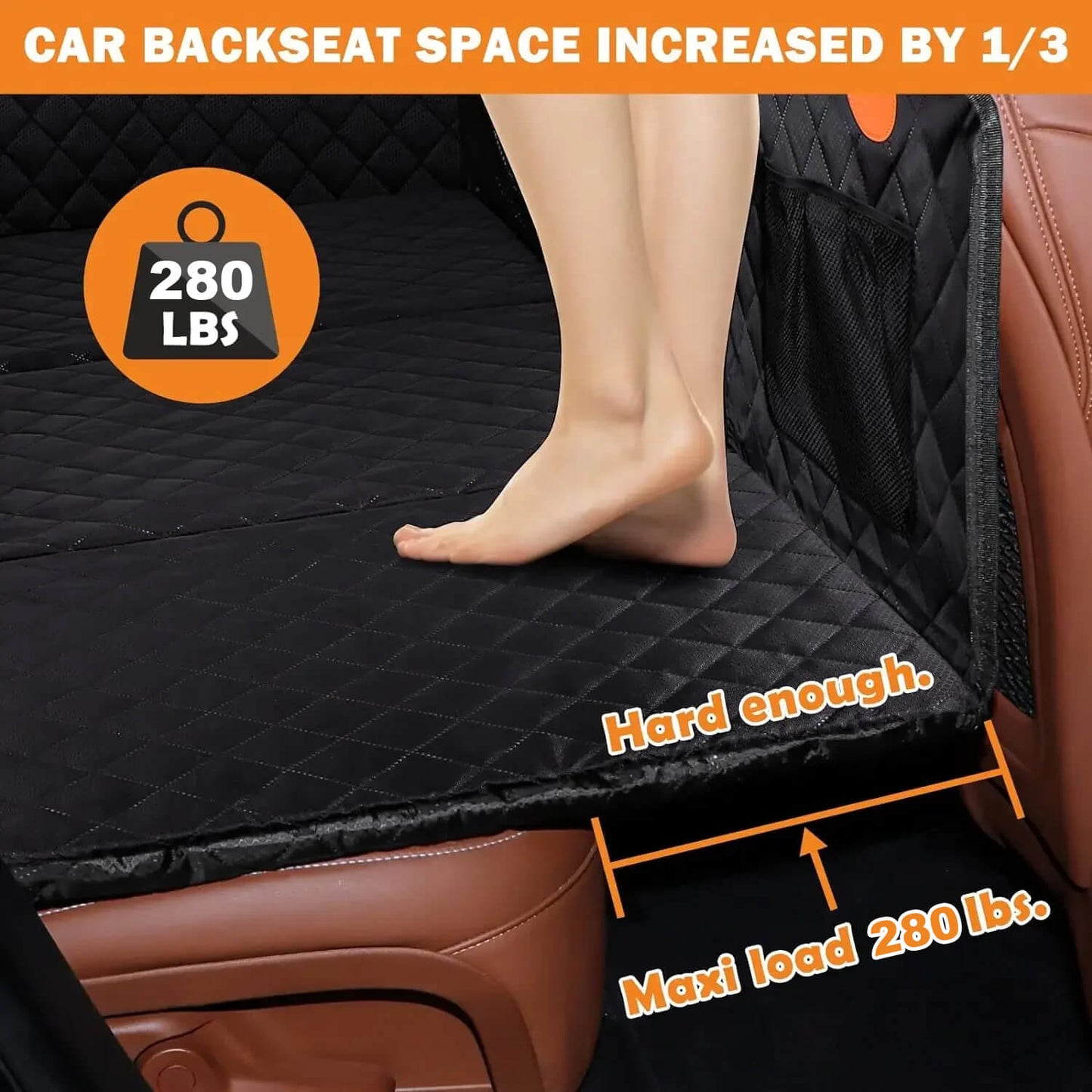 RuffBuddy™ – Hard-Bottom Car Seat Protector