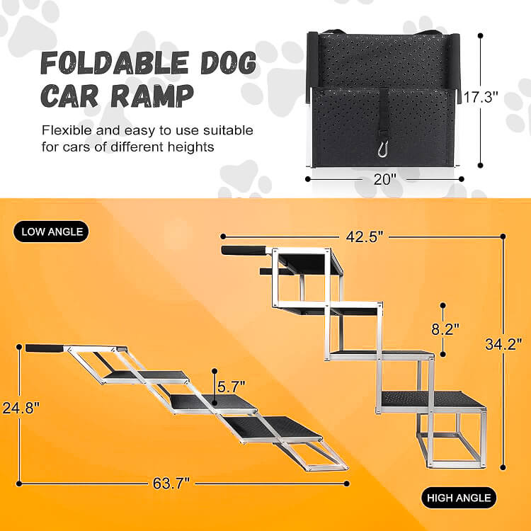 Portable Dog Stairs for The RuffBuddy