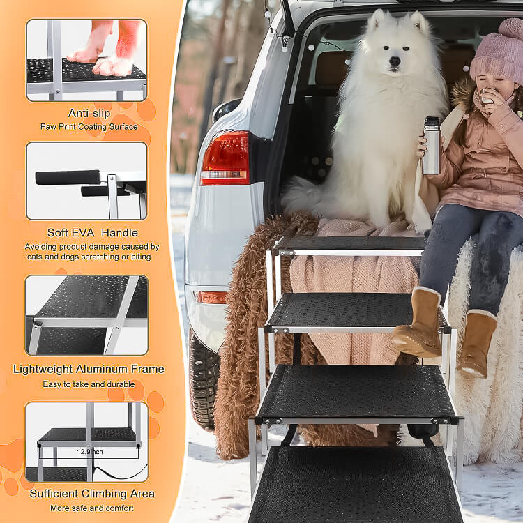 Portable Dog Stairs for The RuffBuddy