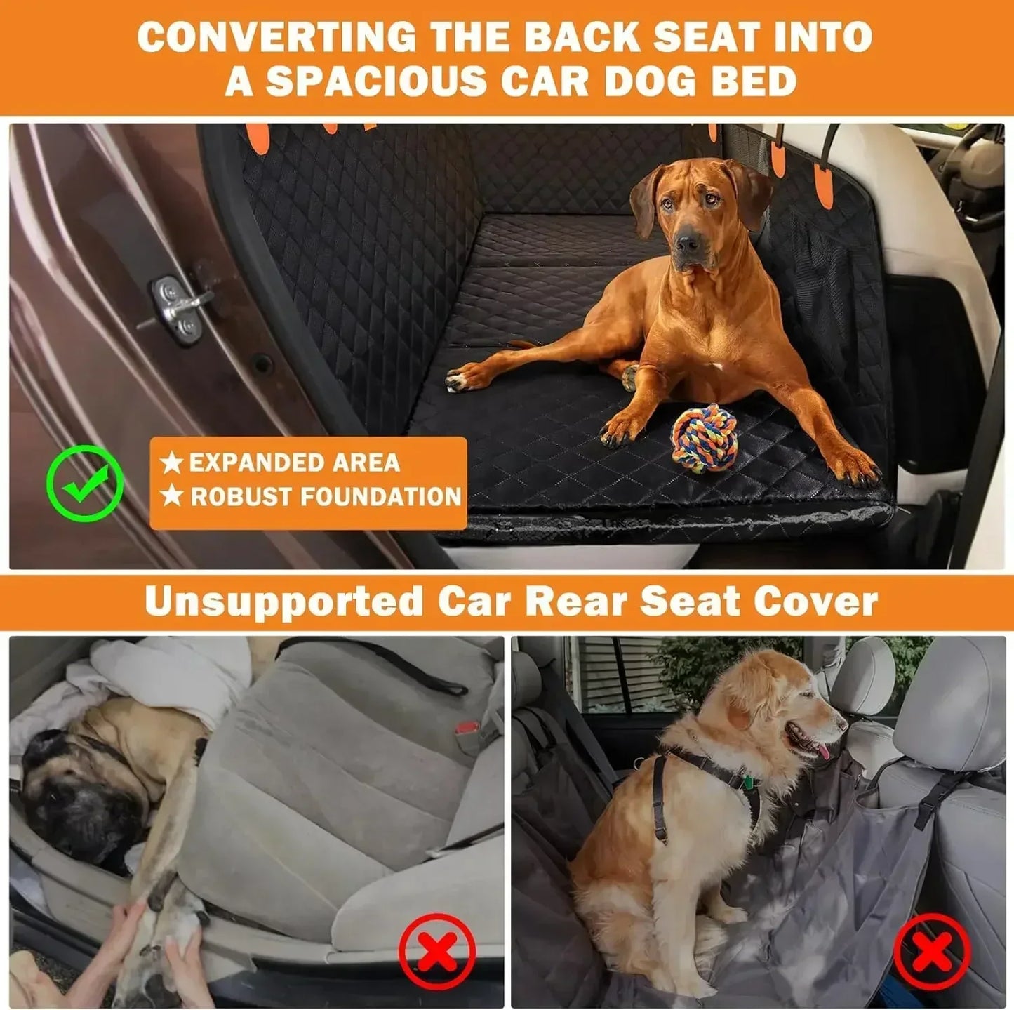 RuffBuddy™ – Hard-Bottom Car Seat Protector